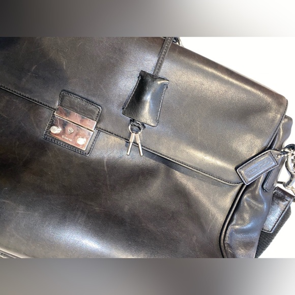 🖤EUC Coach Leather Briefcase 🖤 Black - Picture 3 of 9